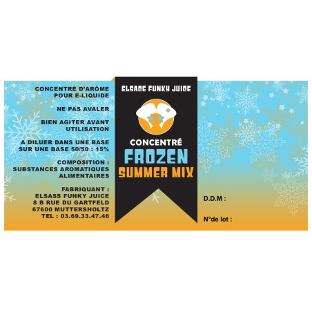 Concentré Frozen Summer Mix 30ml